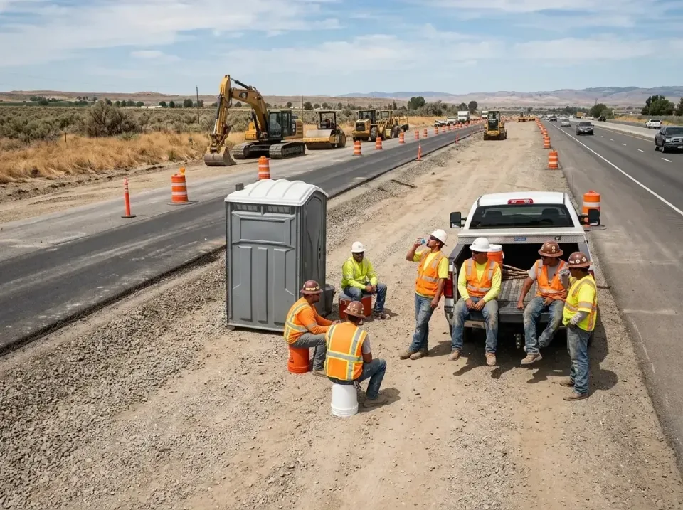 highway-road-construction-crew-007 — frequently asked questions, Porta Potty and Restroom Rentals in St. George, UT